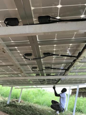 Branchement de panneaux solaire | solaire senegal